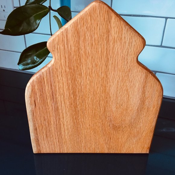 Amazing Artisan Carved Tree Basket/Server/Hot Pad - Picture 5 of 6